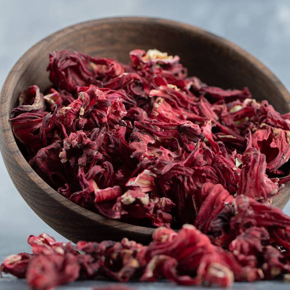 Hibiscus Flower (Dried) - Hibiscus sabdariffa - Gudhal Phool, Roselle Tea Flower - Image 2