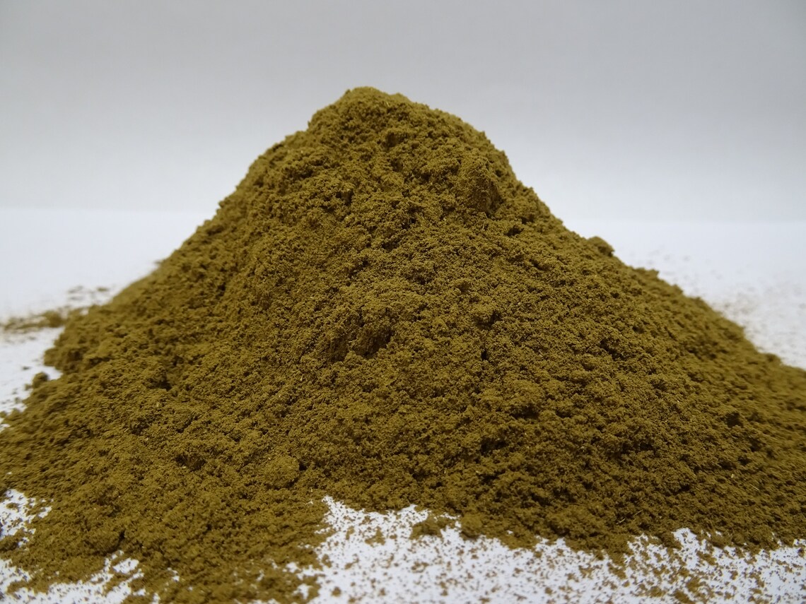 Holy Basil Rama Powder | Ocimum Tenuiflorum | Dry Herb Powder - Image 3