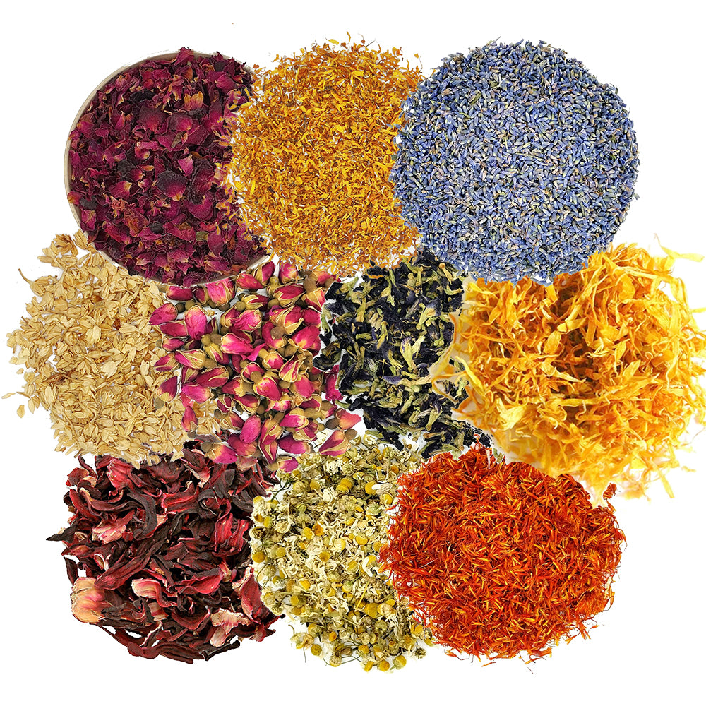15g-15g Flowers Combo | 10 Dried Flowers | Pack Combo of 10 Dried edible flowers - Image 2